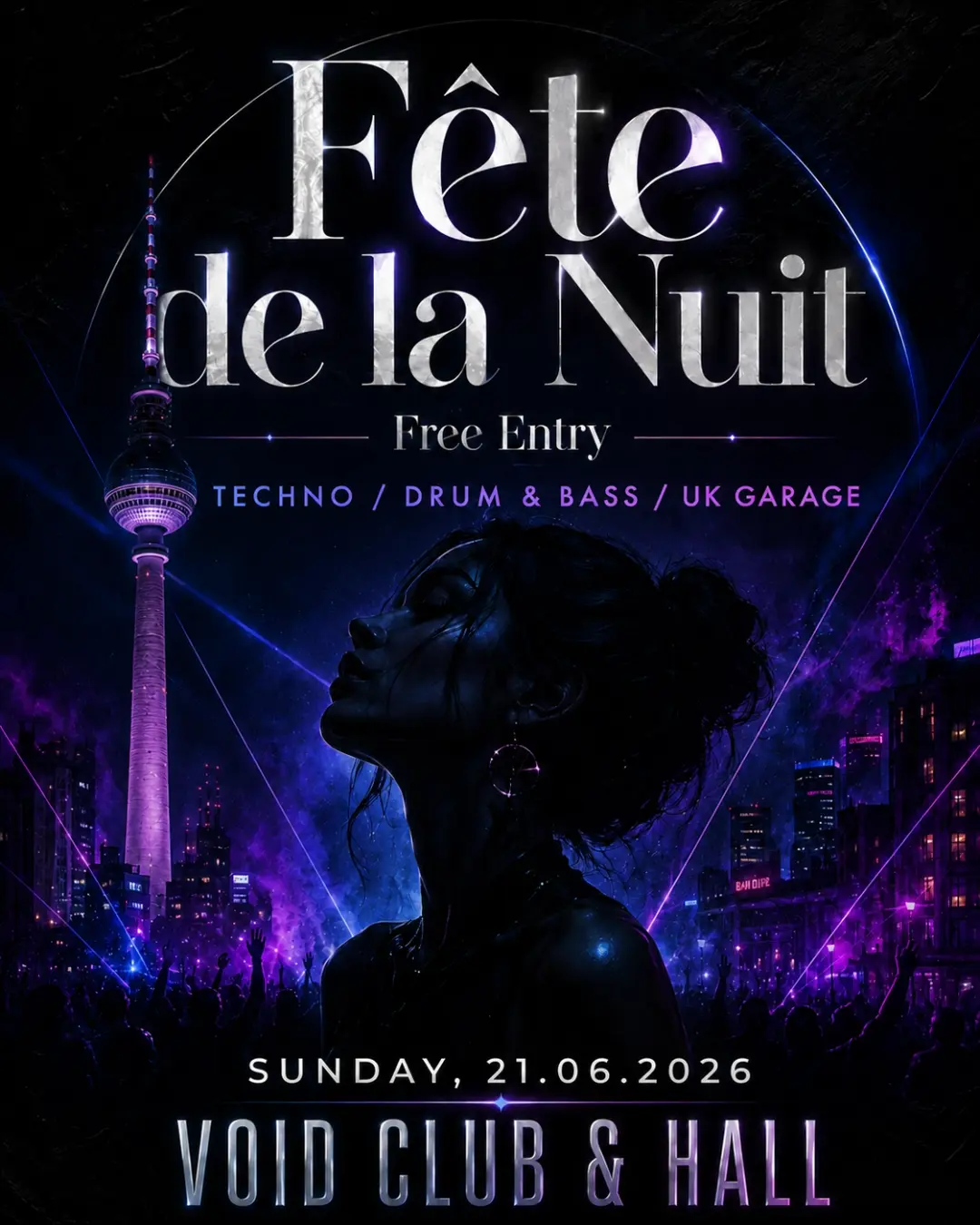 Fête de la Nuit (Free Entry) with Anna Hoeber, Emaenu, Upzet, Quilicy, Cryst, MixB, Anton Quasi
