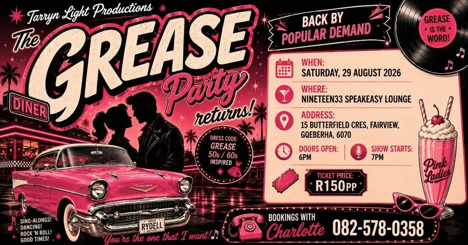The Grease Party Returns!