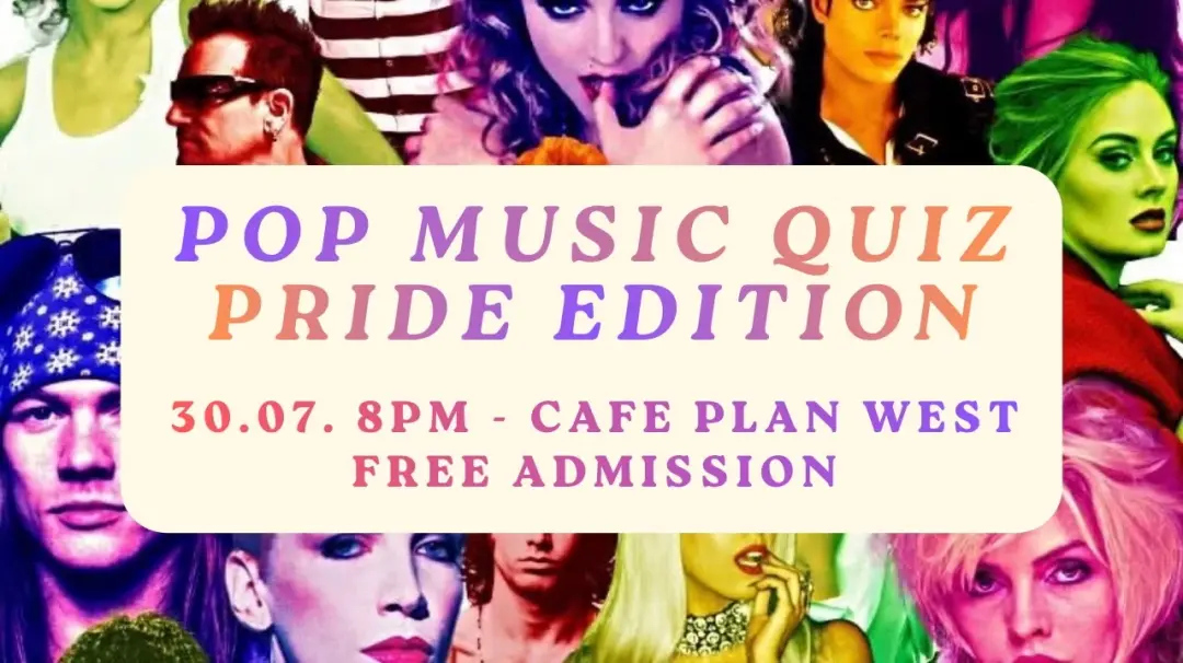 PRIDE EDITION - Pub Quiz at Bar Plan West - English & Free