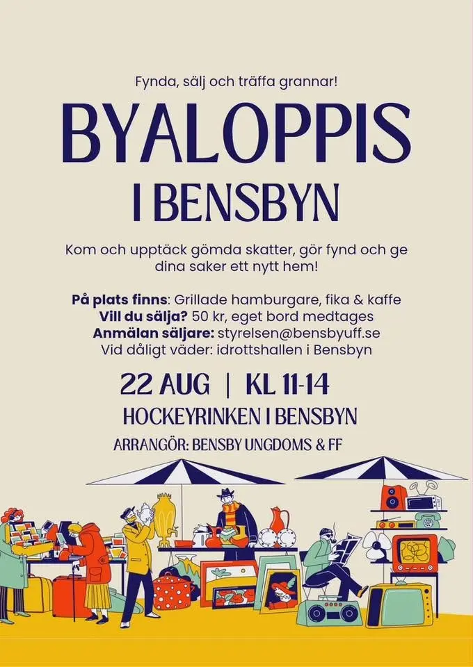 Byaloppis i Bensbyn!
