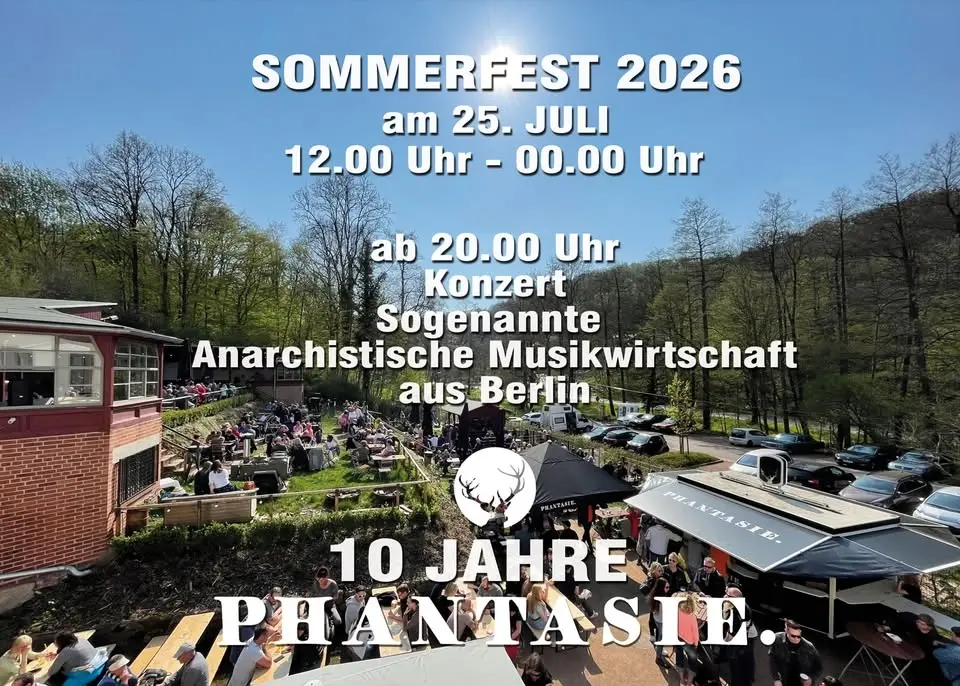 10 Jahre Phantasie. Sommerfest 2026