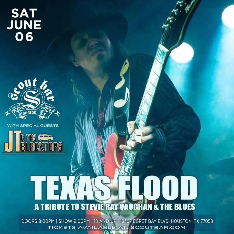Texas Flood - a tribute to Stevie Ray Vaughan & the Blues w/ JT & the Blacktops