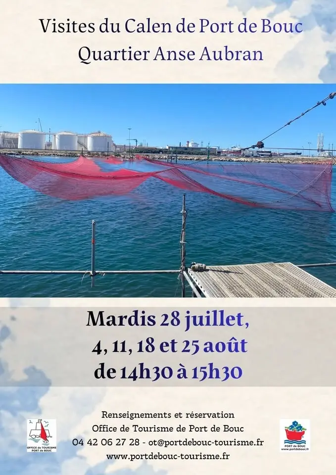 Visites du Calen de Port-de-Bouc - Quartier Anse Aubran