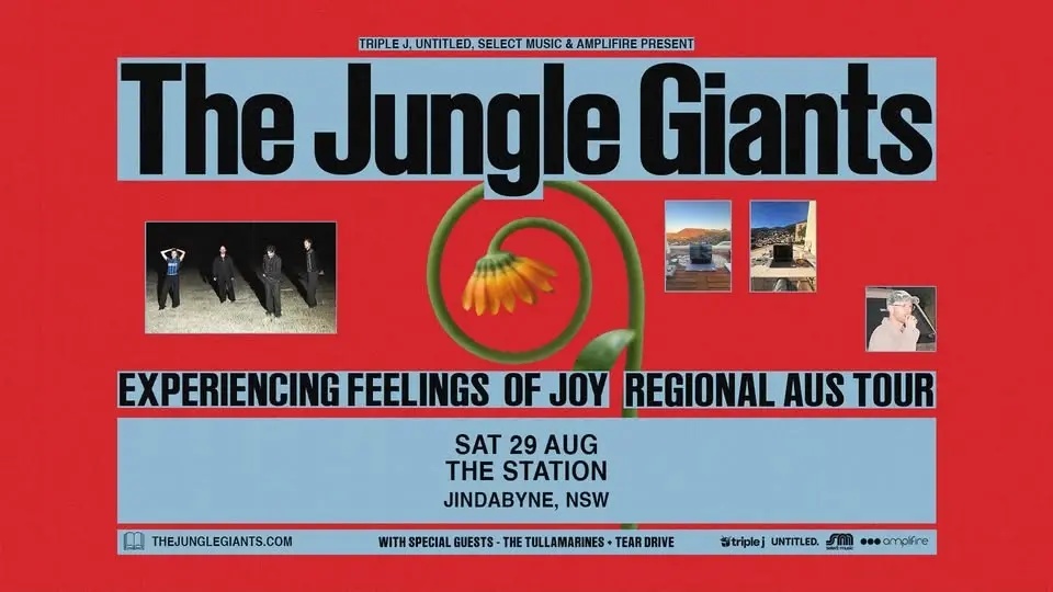 The Jungle Giants - Experiencing Feelings of Joy Tour - Jindabyne