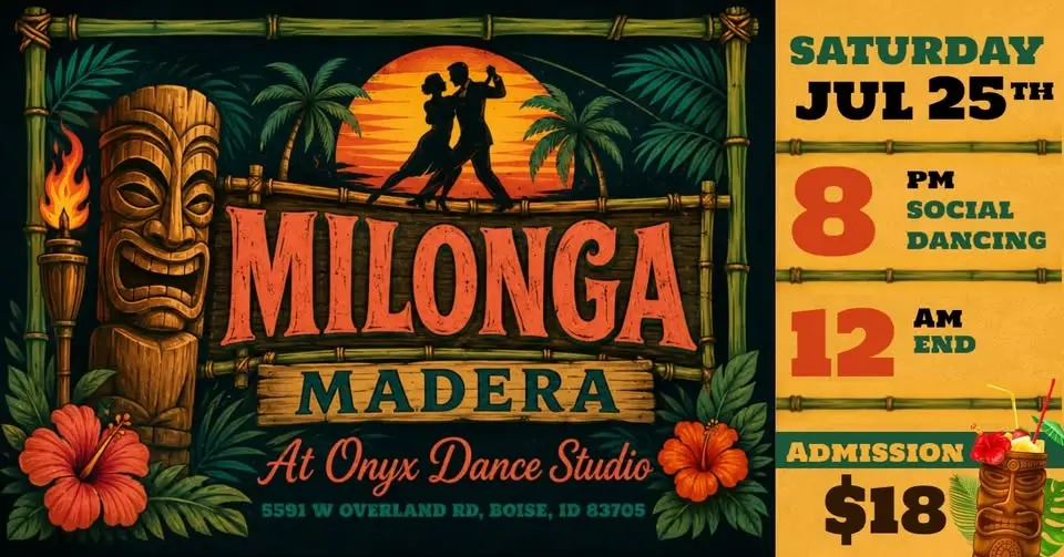 Milonga Madera - Tiki Night