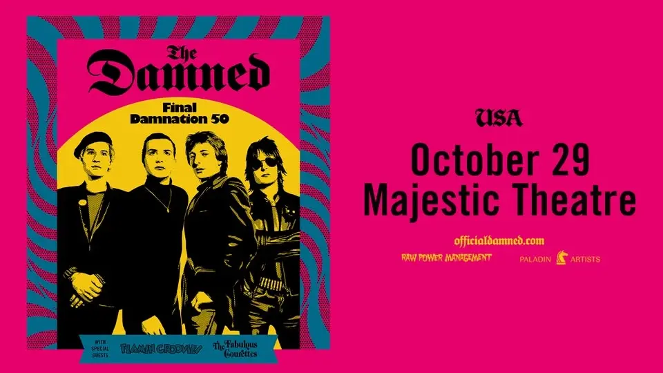 The Damned - Final Damnation 50 at the Majestic Theatre - Detroit, MI