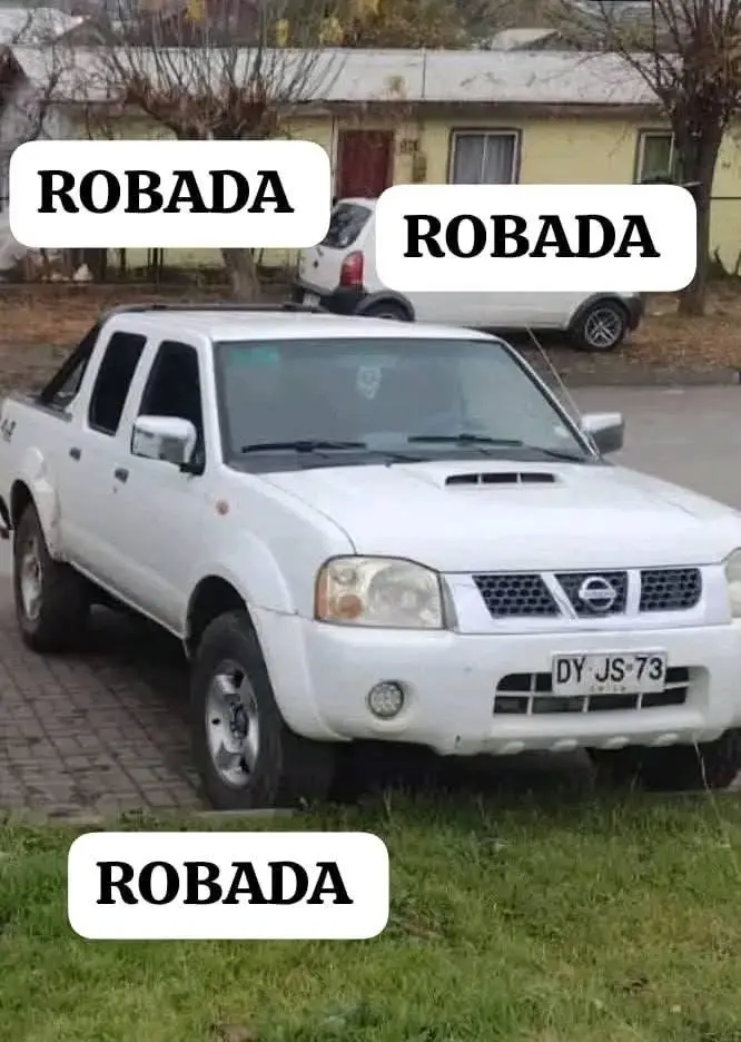 Camioneta robada 