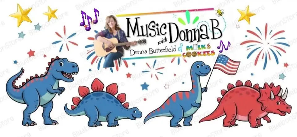 Happy Birthday America!...Dinosaur Style!