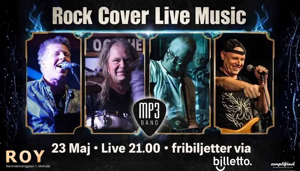 Rock Covers med MP3 @ ROY - fribiljetter via billetto