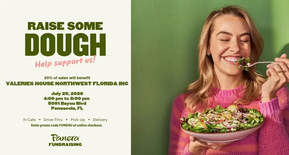 Panera Night benefitting Valerie's House Northwest Florida!