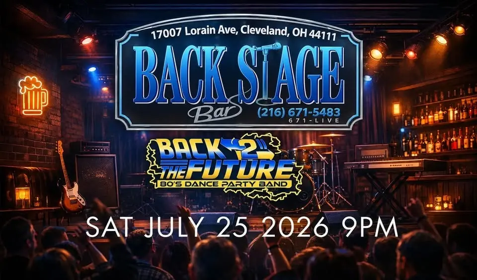 Back 2 The Future is Back at the Backstage Bar
