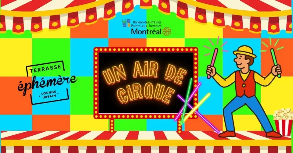 Terrasse éphémère - Un air de cirque🎪