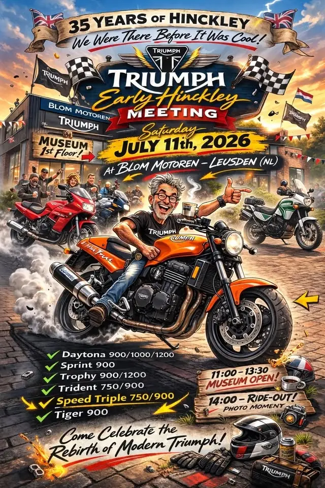 Triumph Early Hinckley meeting