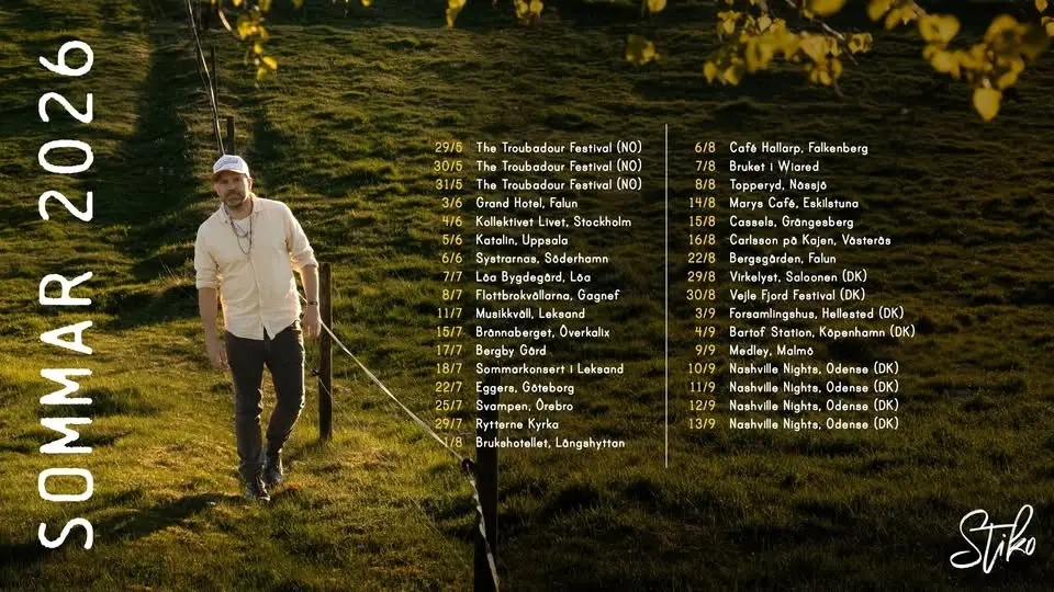 Stiko Per Larsson, Bergby Gård - Gästartist: Blue Foley(US)