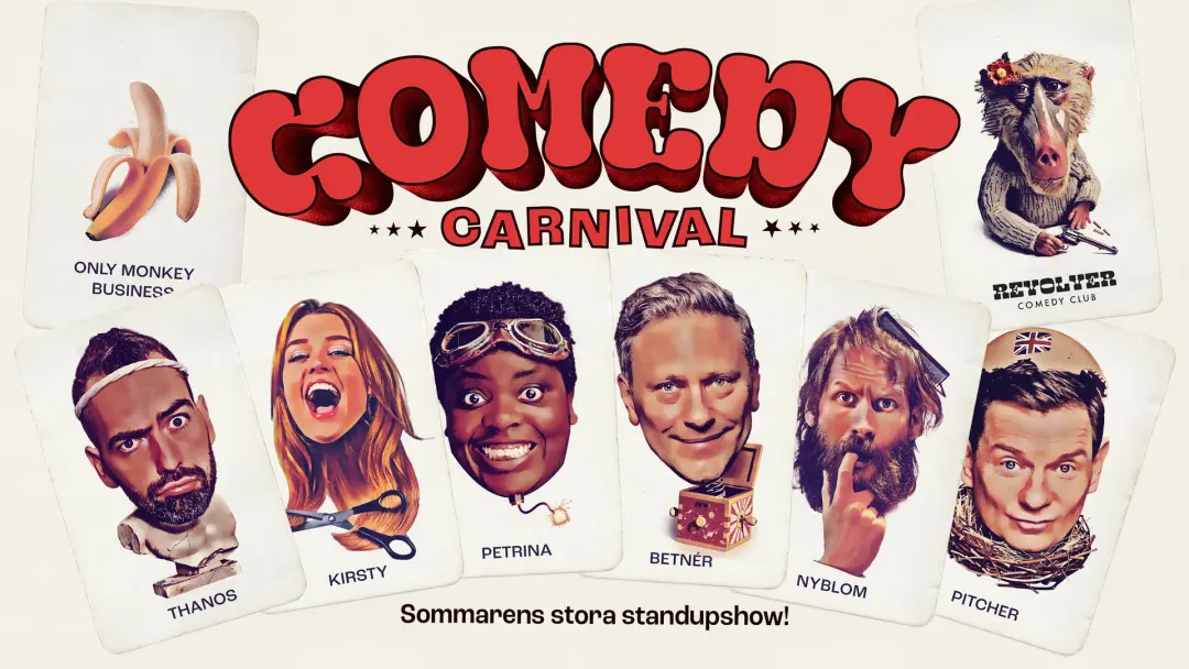 Standup med Comedy Carnival – Motala