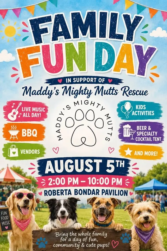 Family Fun Day in support of Maddy’s Mighty Mutts
