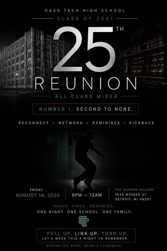 Cass Tech All Class Mixer hosted by C/O 2001
