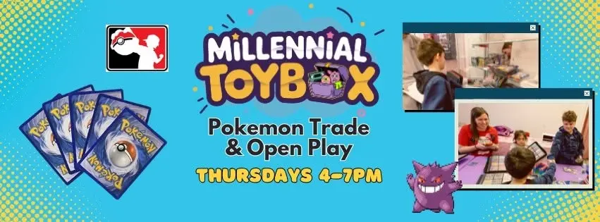 Pokémon League Night at Millennial Toybox!