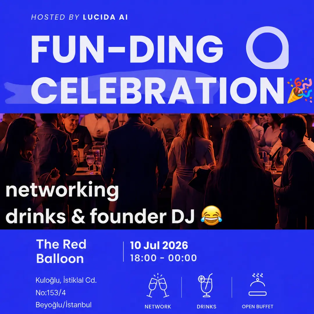 Lucida AI Fun-ding Celebration 🎉 🚀