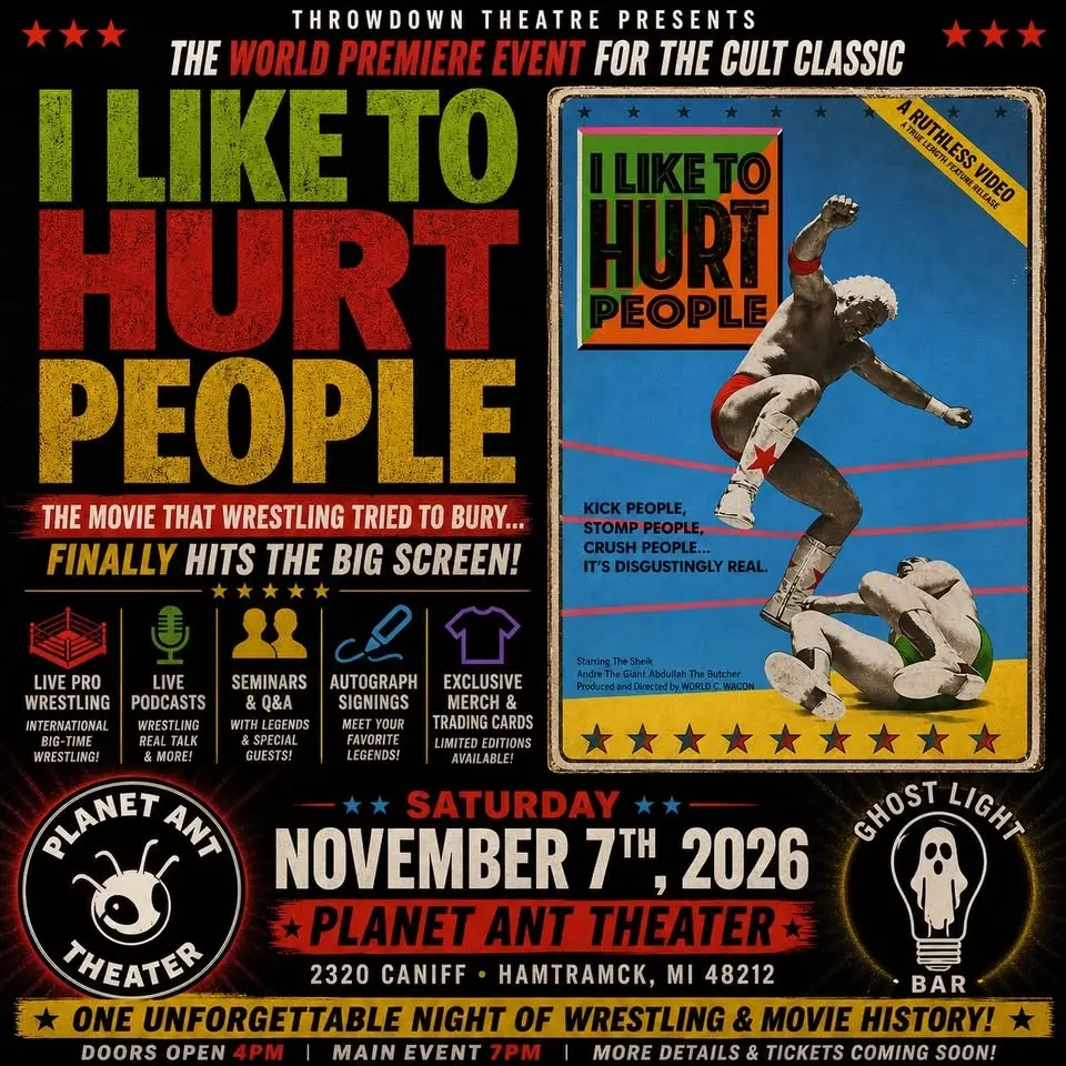 'I Like to Hurt People" Movie Premiere / Wrestling Extravaganza 