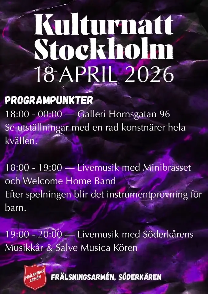 Kulturnatt Stockholm på Söderkåren