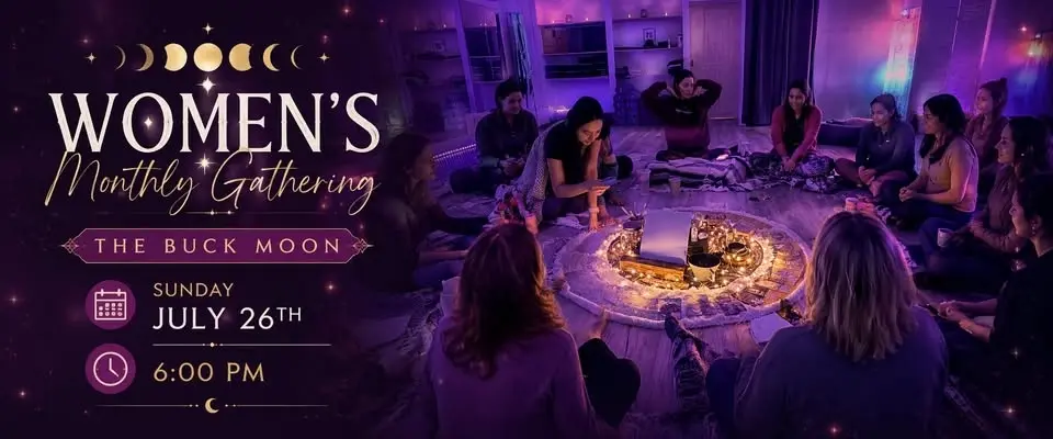 🌕 Women's Monthly Gathering - Full Moon Circle