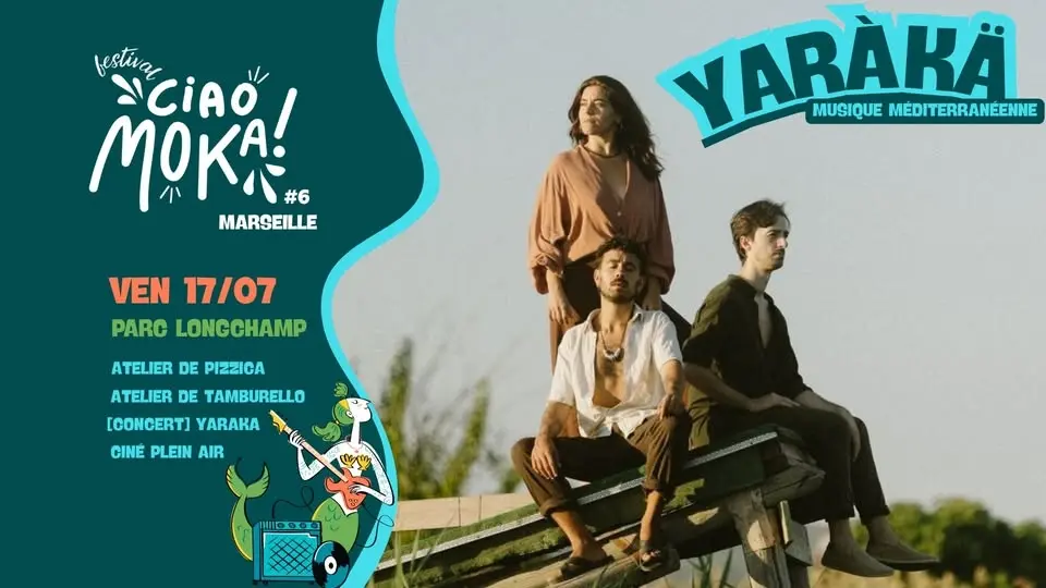 Festival Ciao MOKA 2026 | Vendredi 17 juillet - Parc Longchamp