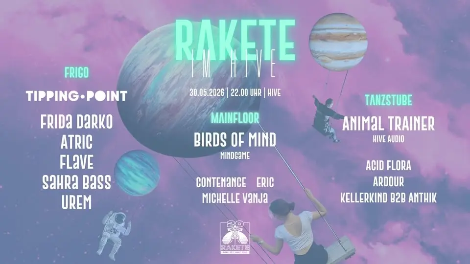 Rakete im Hive