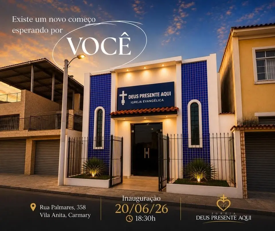 Inauguração Igreja Deus Presente Aqui