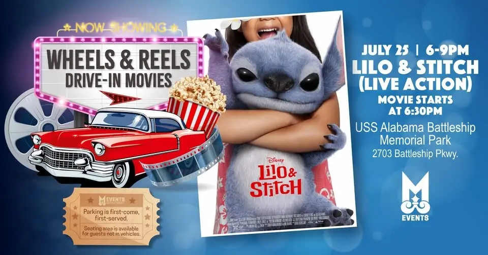 Wheels & Reels Drive-In Movies: "Lilo & Stitch" (Live Action)