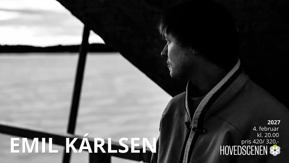 Emil Kárlsen i Tromsø Kulturhus / NY DATO: 4. feb 2027