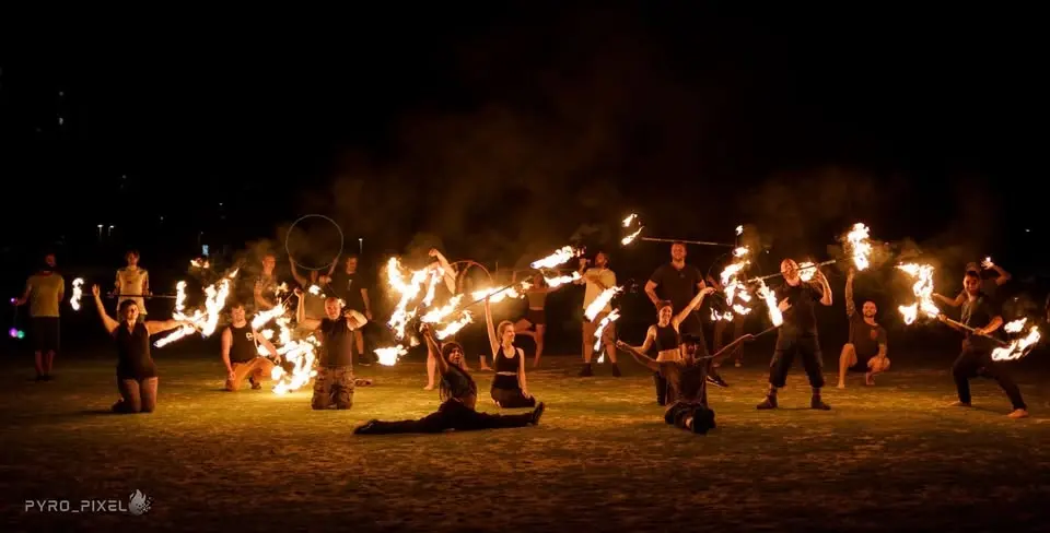 Newtown Fire and Flow Jam