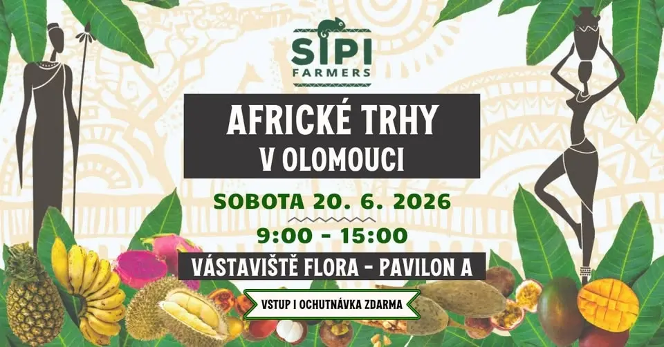 🌴 Africké trhy v Olomouci