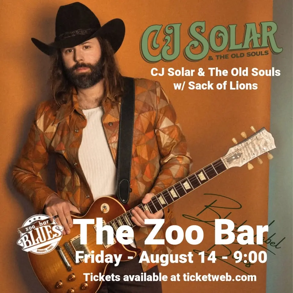 CJ Solar & The Old Souls w/ Sack of Lions at The Zoo Bar