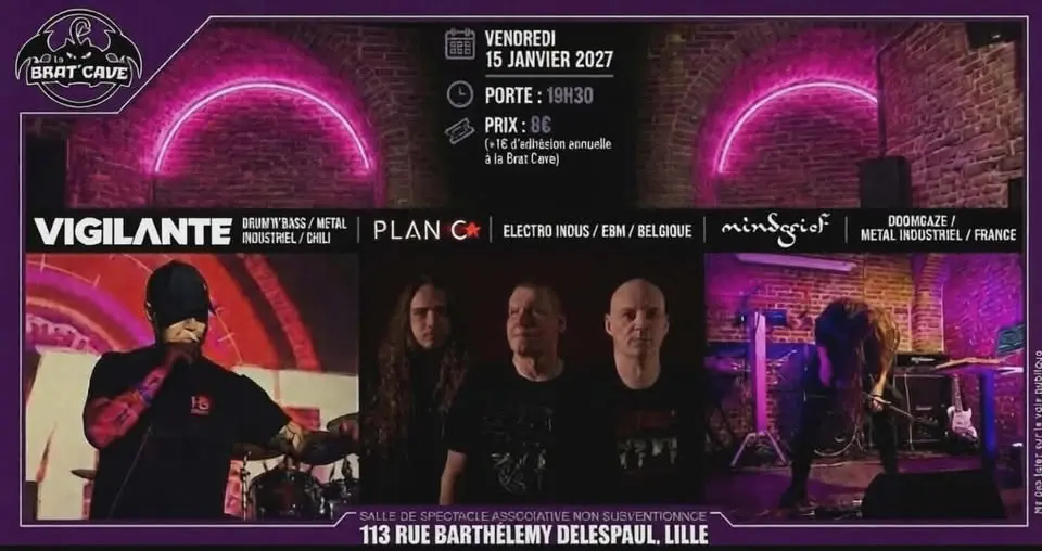 Industrial Night : Vigilante / Plan C / Mindgrief