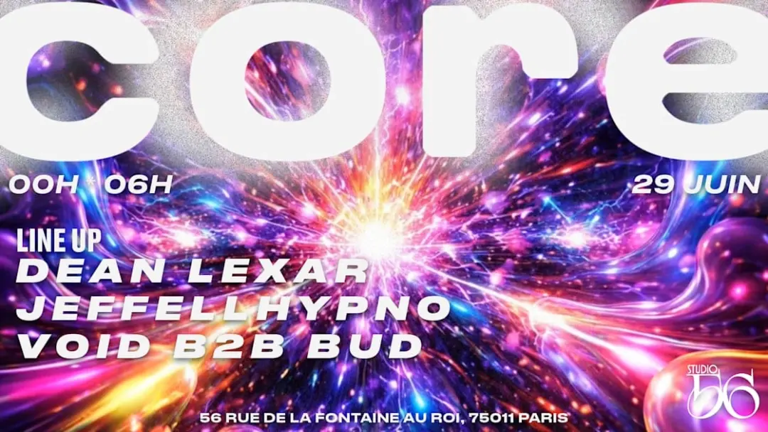 Core W/  , Dean Lexar , Jeffellhypno , Void B2b Bud