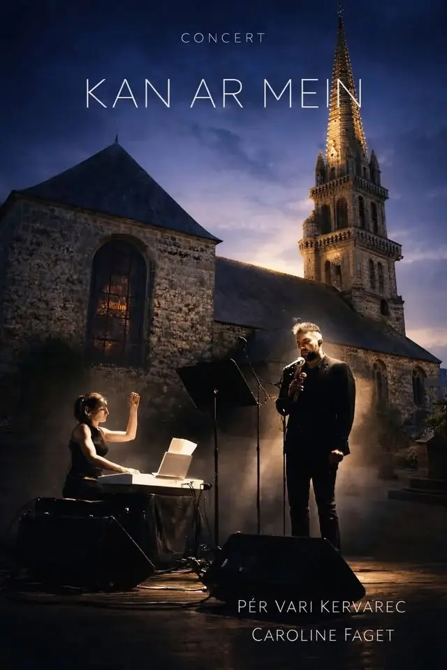 PLOURIN - Pêr Vari Kervarec et Caroline Faget en concert au Manoir de Kerenneur