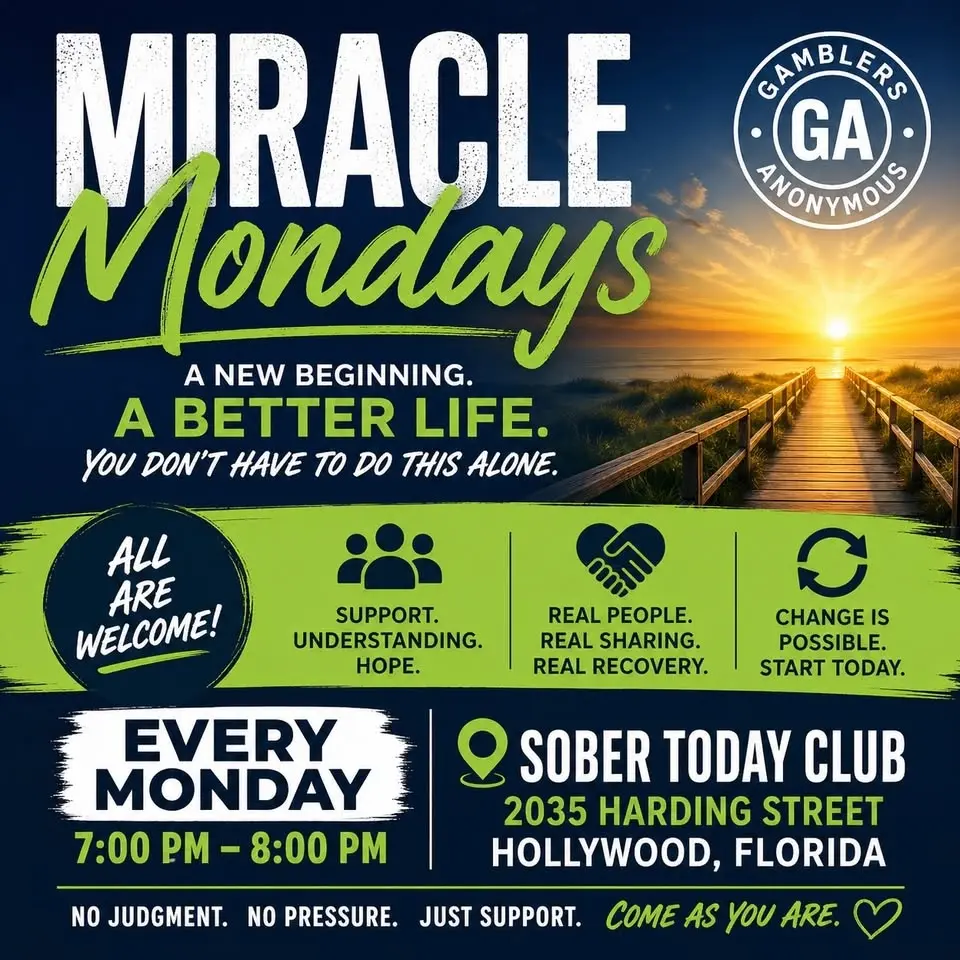 Gamblers Anonymous Monday Meeting