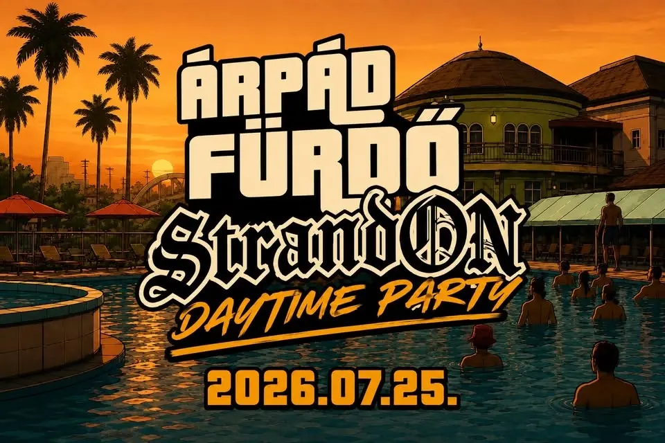 🌴 StrandON II.☀️ daytime party az Árpád Fürdőben
