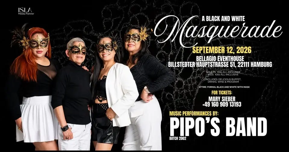 A Black and White Masquerade Ball