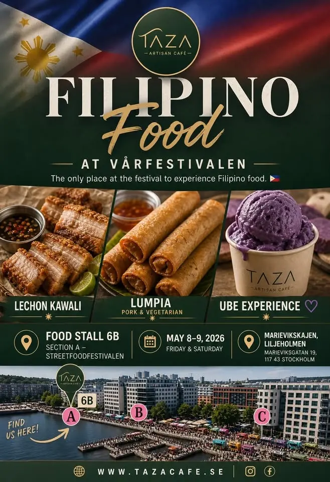 Filippinsk mat på Vårfestivalen