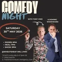 Comedy Night @ The Wheatsheaf Inn, Sat 30th May