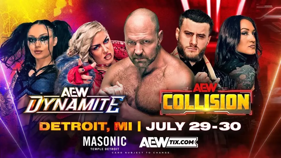AEW is returning to Detroit for TWO HUGE NIGHTS!