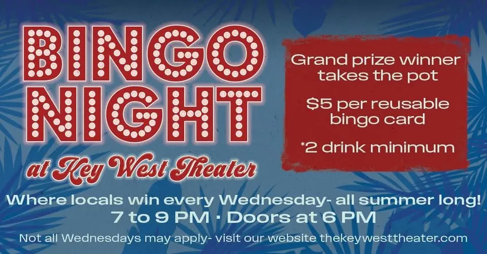 BINGO & BEATZ with DJ Sanaris at Key West Theater