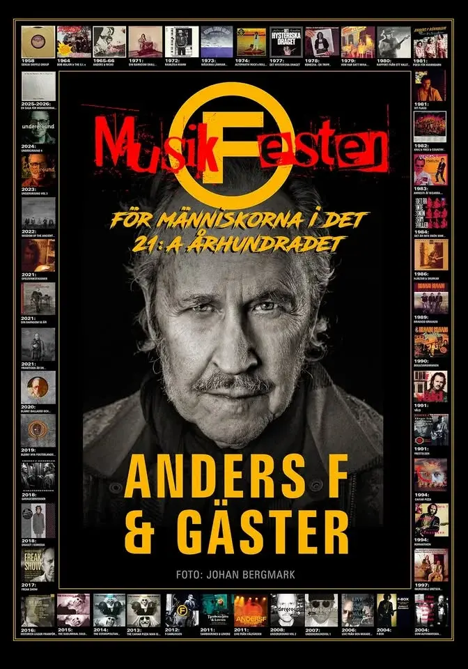 Anders F Rönnblom - 80 år - Den stora musikfesten - Utsålt