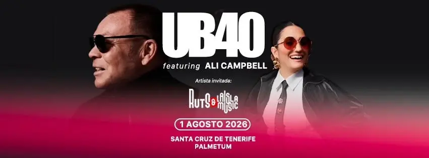 UB40 featuring Ali Campbell en Tenerife + Ruts & La Isla Music