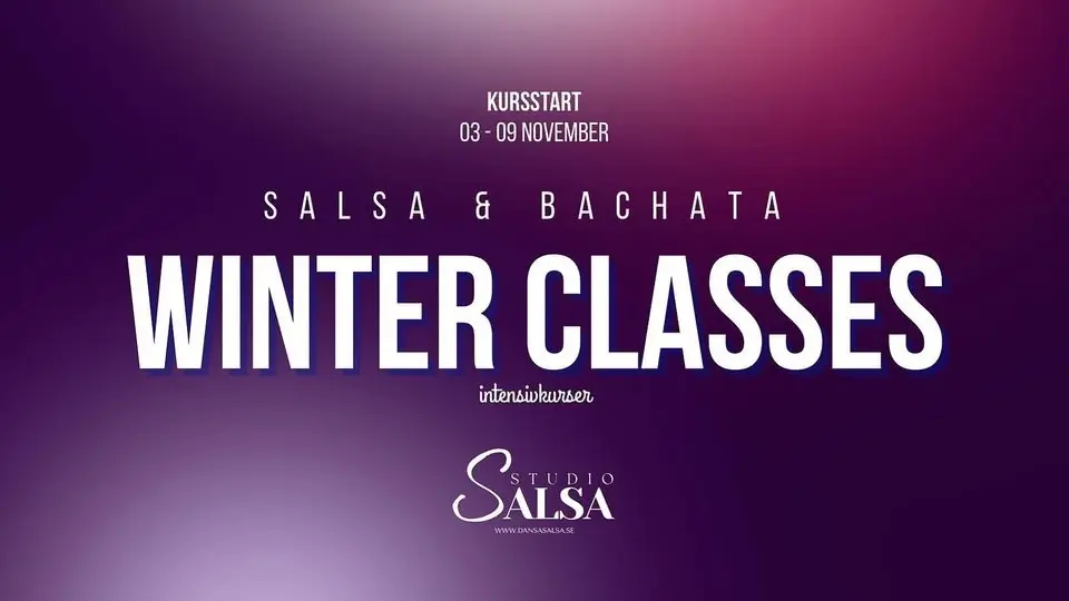 Salsa & bachata! Ny kursstart 3 nov-9 nov