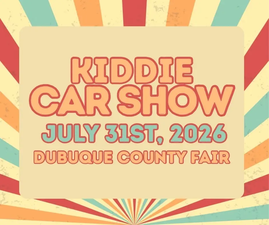 Kiddie Car Show! Dubuque County Fair