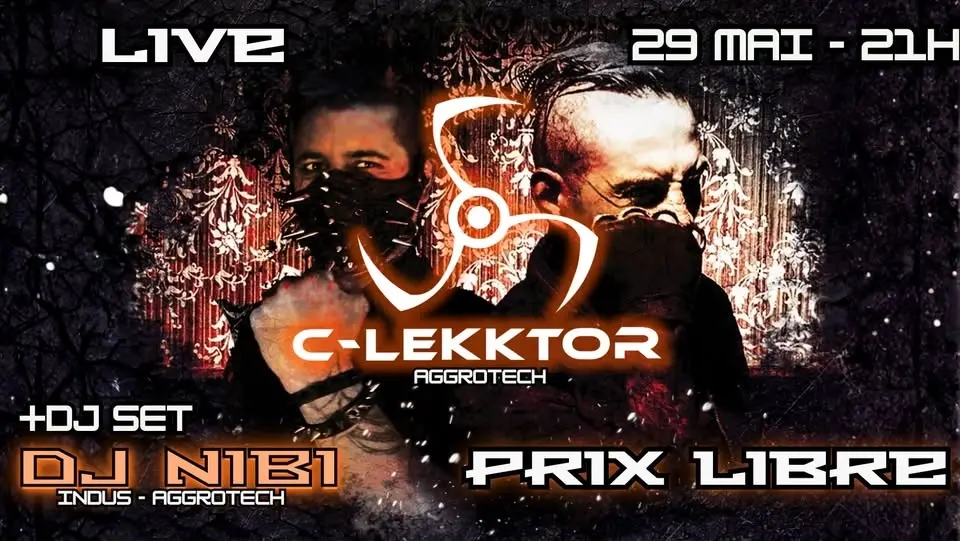 Soirée HellEktro: Live C-Lekktor + DJ Set DJ NIBI