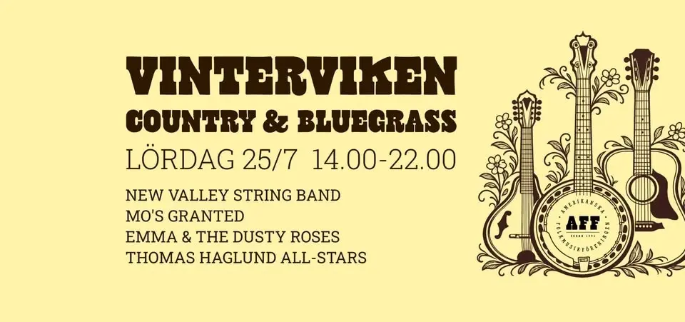 Vinterviken Country & Bluegrass Festival 2026!